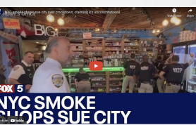 NYC smoke shops sue city over crackdown, claiming it's unconstitutional
