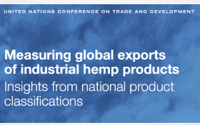 Report: Measuring global exports of industrial hemp products Insights from national product classifications