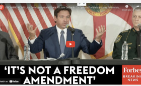 Law Enforcement And State AG Join DeSantis To Oppose Florida Marijuana Referendum