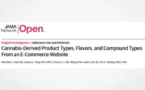 Investigation: Cannabis-Derived Product Types, Flavors, and Compound Types From an E-Commerce Website - qualitative study of 501 012 unique cannabis product listings sold in the US