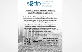 Event: University of Denver Students for Sensible Drug Policy Educational Series Features Joshua Kappel