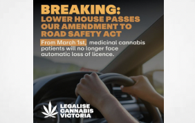 Announcement via Linked In:  David Ettershank, Member for Western Metropolitan Region Legalise Cannabis Victoria - It's official ­— we changed the law!