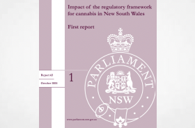 Australia - NSW: Parliamentary Report, " Impact of the Regulatory Framework For Cannabis In New South Wales"