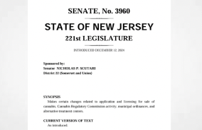 Document - NY Senate: Sponsored by: Senator  NICHOLAS P. SCUTARI  - Makes certain changes related to application and licensing for sale of cannabis, Cannabis Regulatory Commission activity, municipal ordinances, and alternative treatment centers.