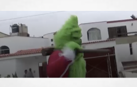 It's Christmas & Time For Peruvian Police To Drug Raid As The Grinch