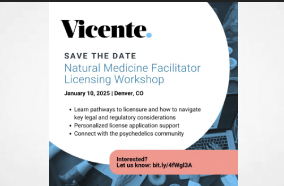 Vicente's Natural  Medicine Facilitator Workshop (CO) 10 January 2025 - Denver