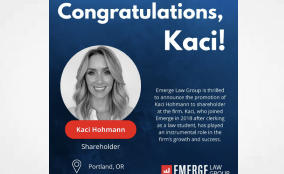 Emerge Law Group Promote Kaci Hohmann to Shareholder