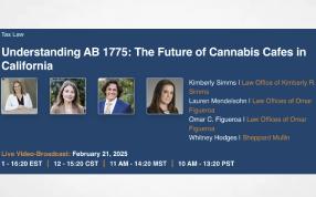 Event:Understanding AB 1775 - The Future of Cannabis Cafes In California