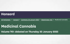 UK Parliament - Medical Cannabis Debate - Hansard Transcript 30 January 2025 - David Mundell MP (Con) "Sadly, byzantine rules on prescribing and overlapping and onerous regulations are holding the sector back."