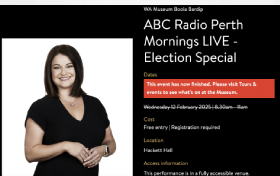 Dr Brian Walker Cannabis Party WA Says Australian Broadcasting Corp Showed Bias By Not Inviting Him To Participate In "leaders election special"