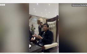 BBC - Philippines ex-leader Duterte on plane to The Hague after arrest