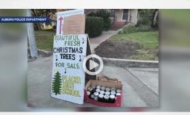 Auburn: Police dispose of jars of ‘free organic cage free weed’ that was left near school as holiday gift ??!!