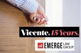 Vicente PacNW emerges from Emerge Merge , "After serving clients for over 12 years, Emerge Law Group is closing its doors."