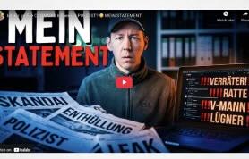Germany - Video - You Tube Cannabis Influencer Declares He's A Serving Police Officer (Dog Handling Unit)