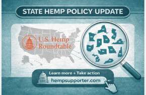 February: US Hemp Roundtable: State updates for 2026.