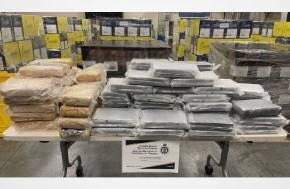 Border patrol sniffer dogs bust 80-kilogram cocaine haul at B.C. border crossing