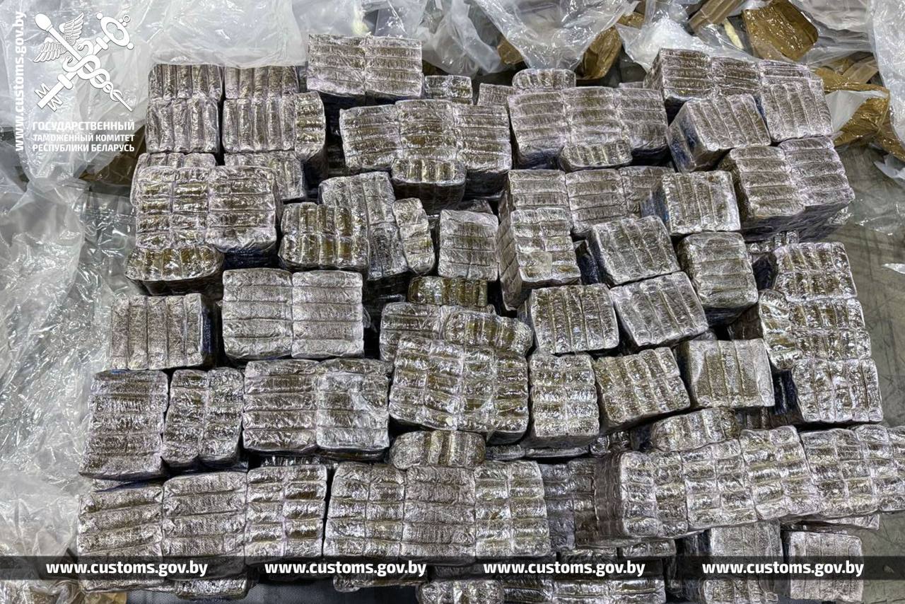 Large Shipment Of Hashish Seized In Belarus