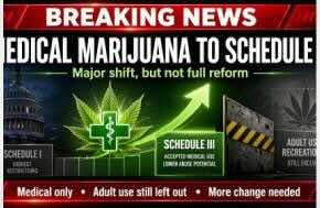 Schedule III for Medical Marijuana! Here’s the Big Shift, Broken Down