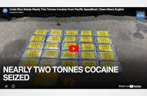 Costa Rica Seizes Nearly Two Tonnes Cocaine From Pacific Speedboat | Dawn News English