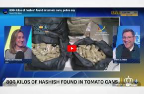 Spain: 800+ kilos of hashish found in tomato cans, police say