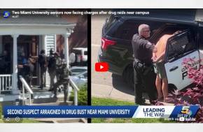Two Miami University seniors now facing charges after drug raids near campus
