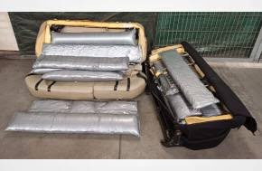 Customs seize 58kg of cannabis at Luxembourg Airport cargo centre