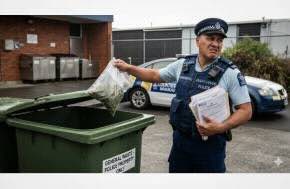 Not Bovvered!!  A Counties Manukau police officer threw away suspected cannabis and drug paraphernalia because he “could not be bothered” completing the required paperwork