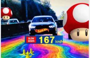 Ireland - Witty Gardai Say They Nabbed Man On Mushrooms Doing 167 kph. ‘SHROOOOOM!’