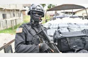 Cocaine worth $370m seized in Liberia's biggest-ever drugs bust