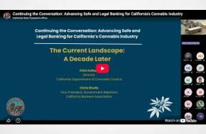 California State Treasurer - Continuing the Conversation: Advancing Safe and Legal Banking for California’s Cannabis Industry
