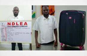 Businessman Arrested with 1.550kg Cocaine at Lagos Airport