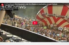 U of S professor observing people under the influence of psychedelics at music festivals