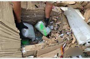 Police break gang that smuggled Albanian cannabis to Turkey in waste