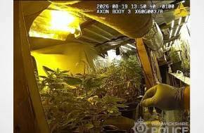 UK: Subterranean £500k cannabis farm found by police