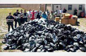 Georgia sheriff seizes 1,800 pounds of suspected black-market cannabis shipped from California