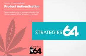 Press Release: New Strategies 64 paper spotlights need for cannabis product authentication, offers recommendations for federal oversight of cannabis supply chain